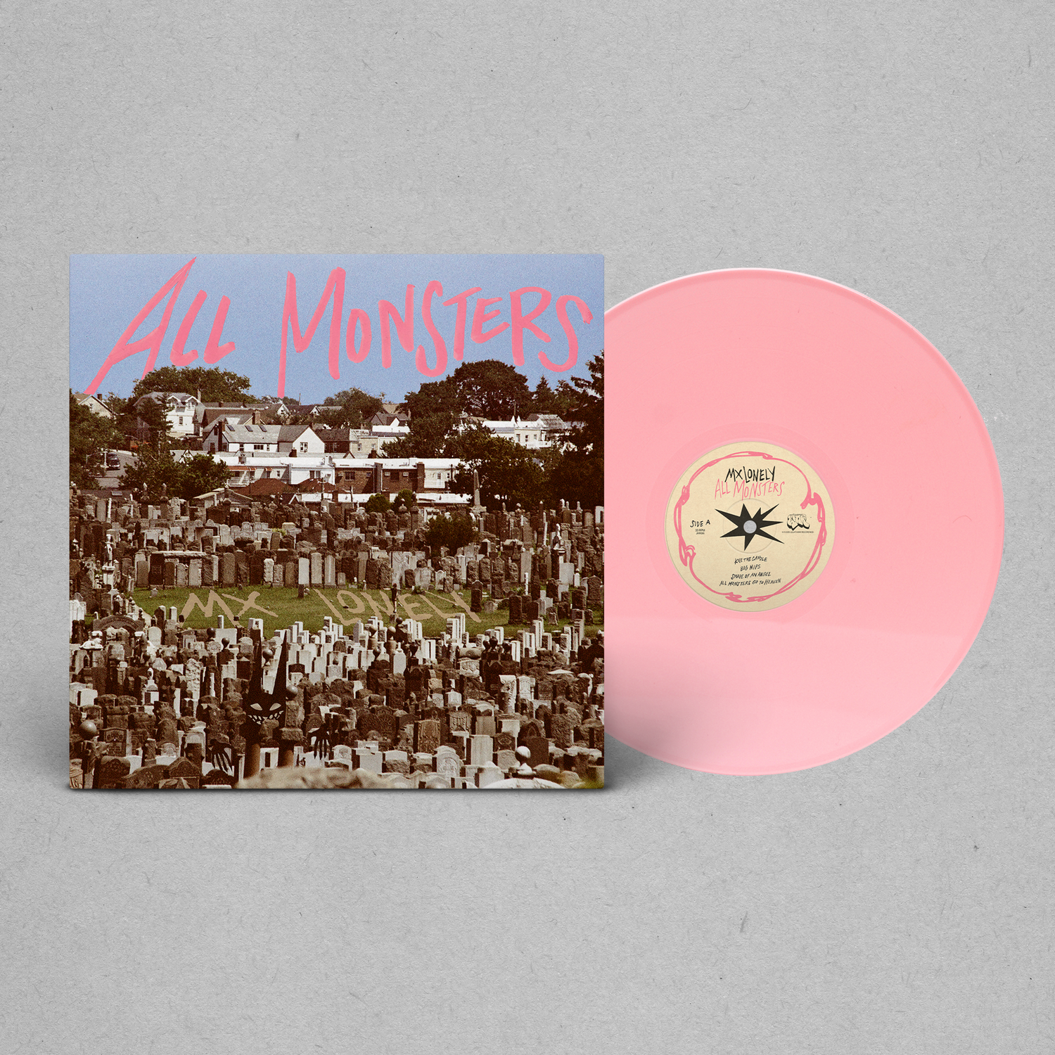 ALL MONSTERS (Opaque Pink Vinyl)
